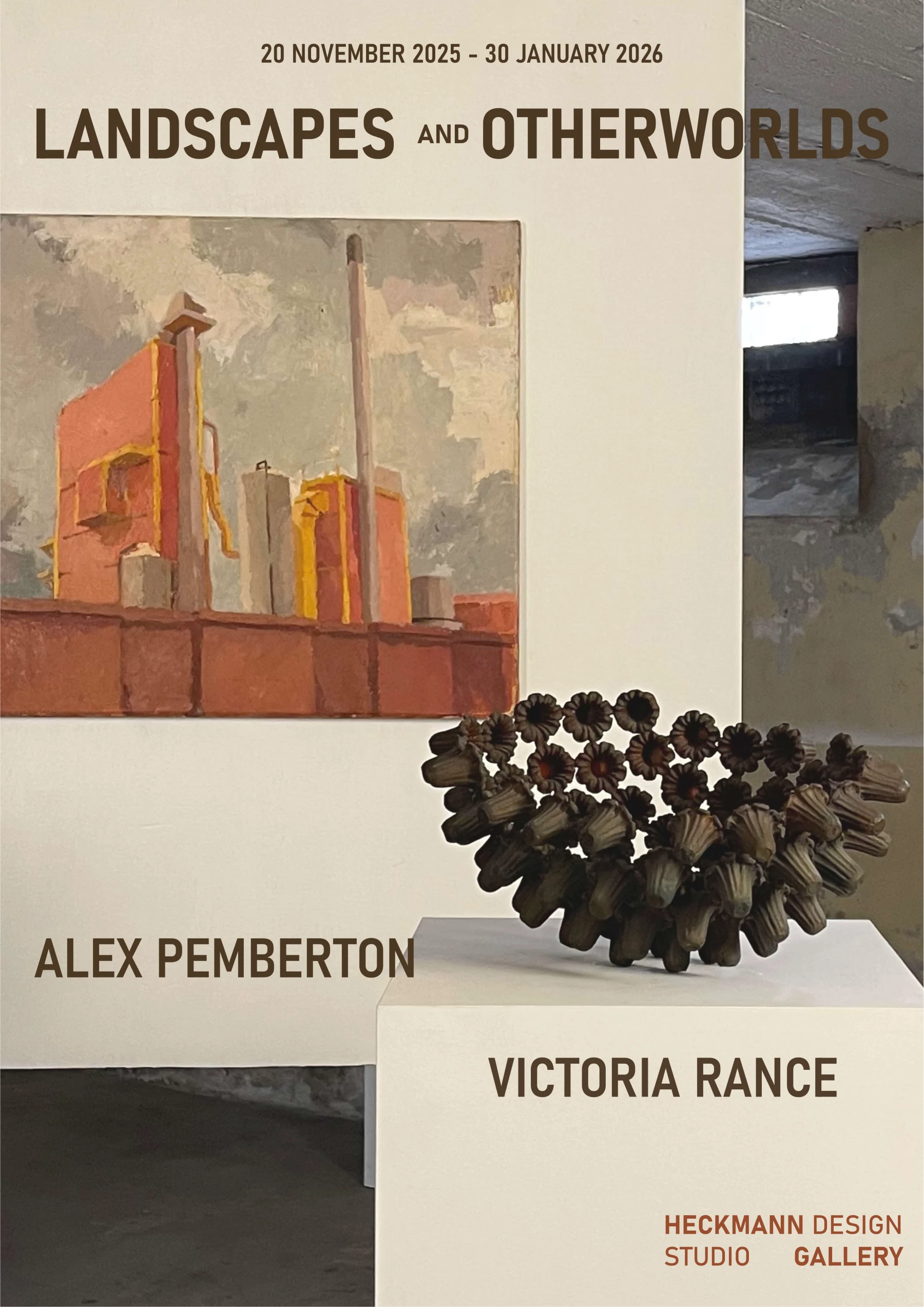 Image for Victoria Rance & Alex Pemberton: Landscapes and Otherworlds, at Heckmann Design Studio & Gallery