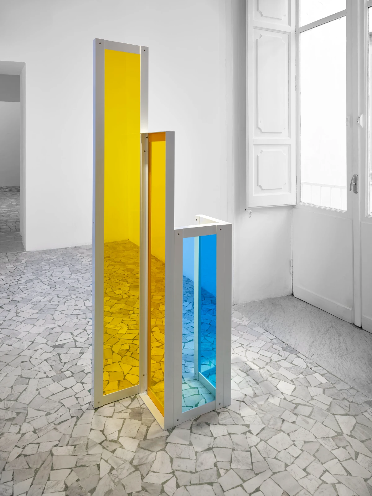 Liam Gillick, Asch Paradigm Elevation, 2025