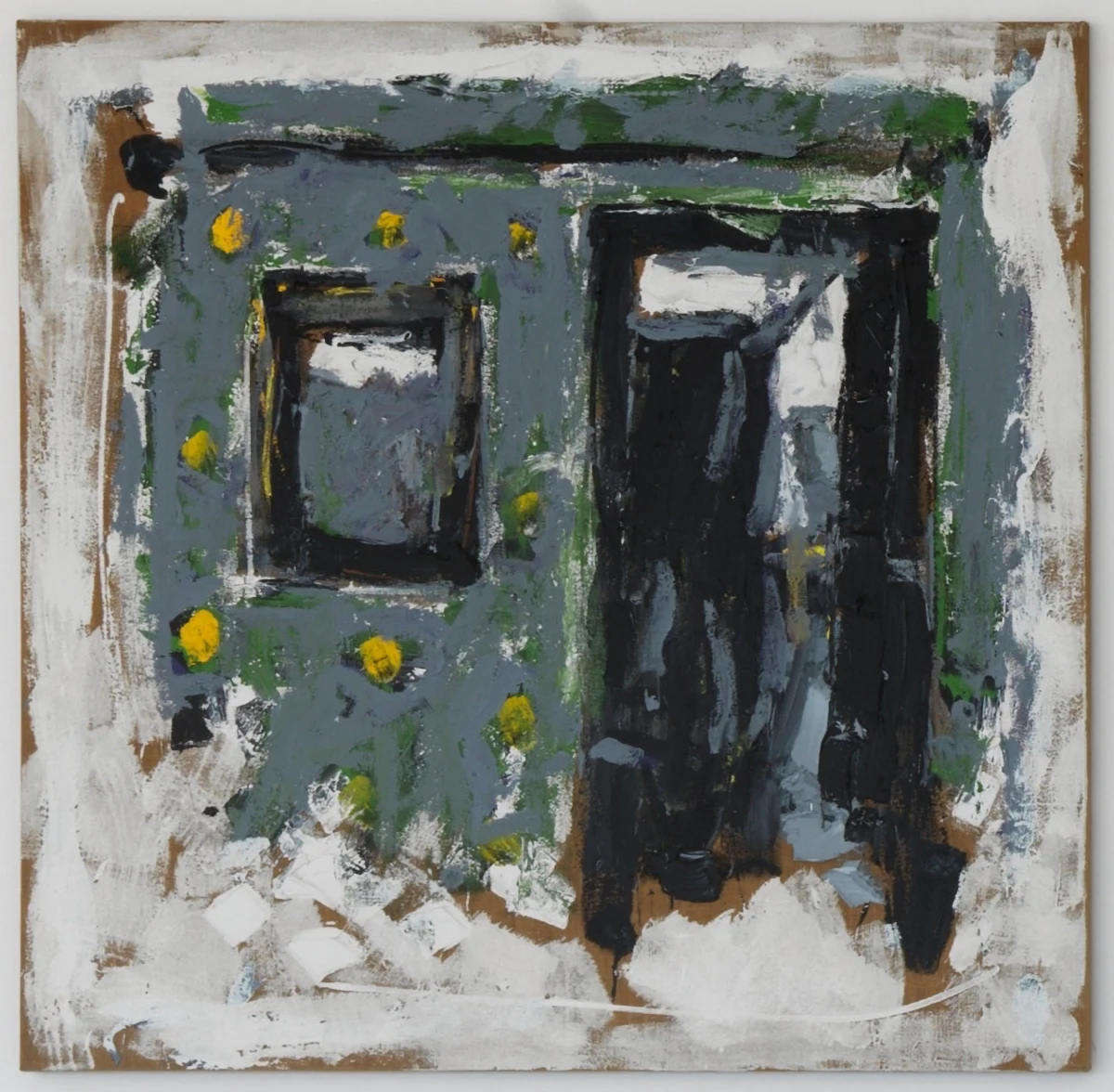 Christian Lindow, Ohne Titel (Fassade), 1981