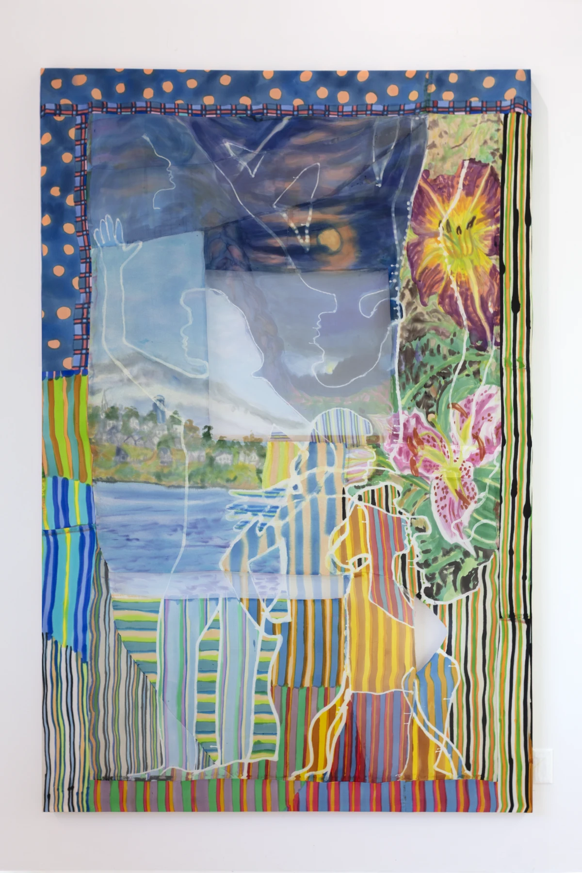 Lauren Luloff, Lilies, Moon and Fog, 2025