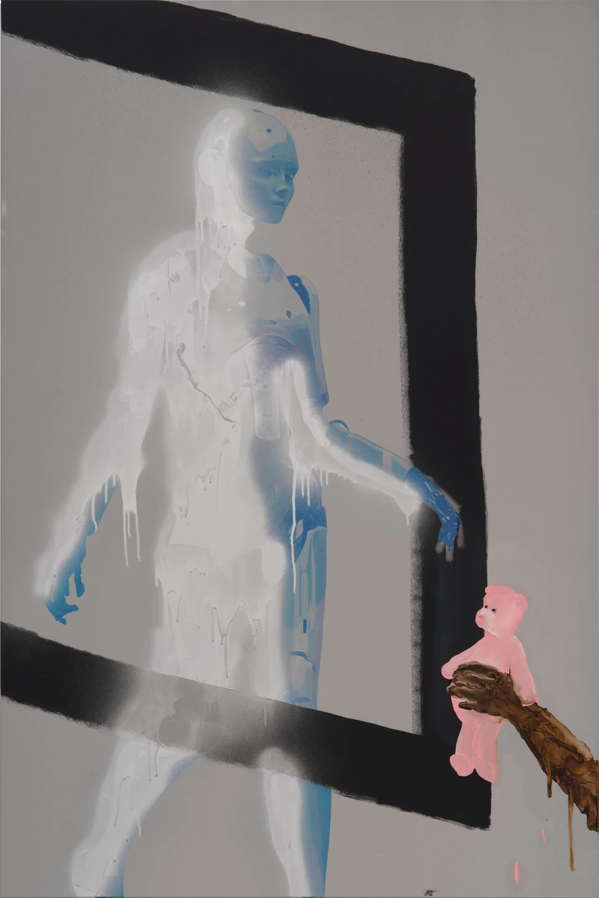 Tala Madani, D.B.W.A.S.M. (Pink Teddy), 2025