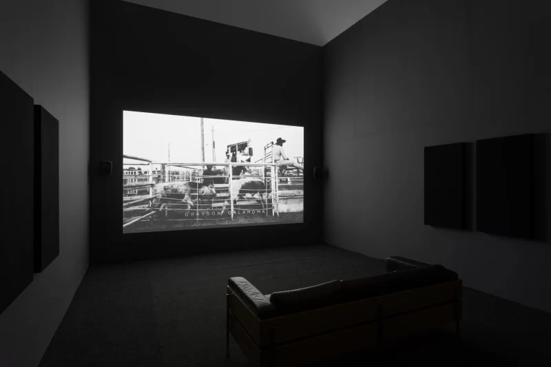 Installation shot from To Improvise A Mountain: Lynette Yiadom-Boakye Curates, @ MK Gallery