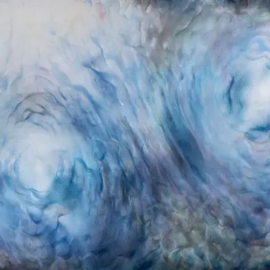 Image from Oliver Beer: Three Nymphéas, at Almine Rech