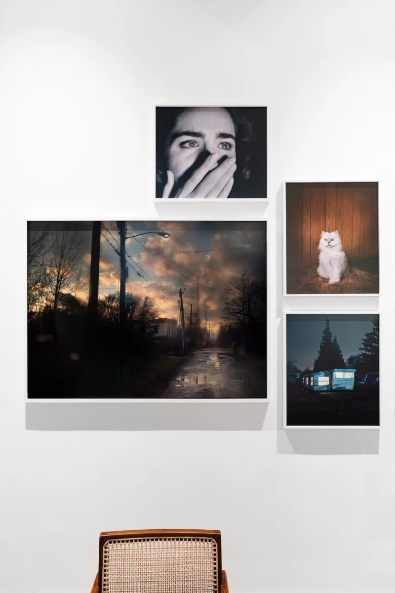 Installation shot from Todd Hido: An Island in the River of Time, @ Reflex