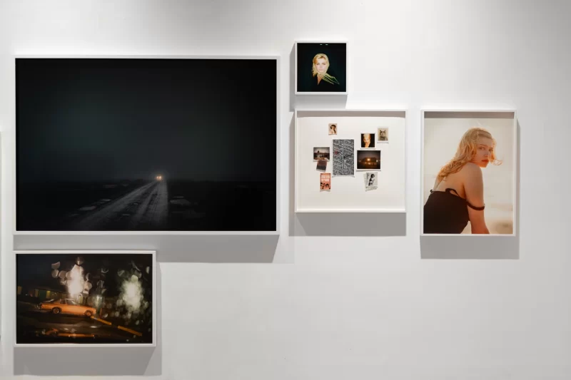 Installation shot from Todd Hido: An Island in the River of Time, @ Reflex