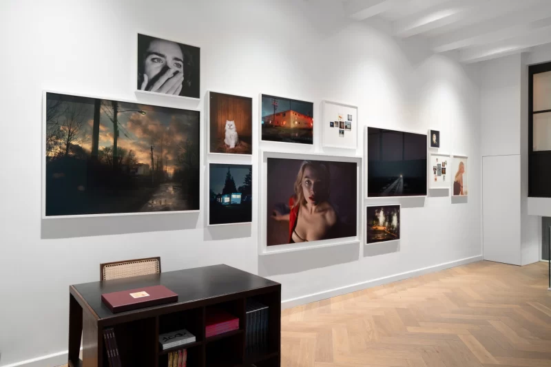 Installation shot from Todd Hido: An Island in the River of Time, @ Reflex