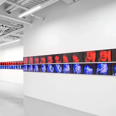 Image from Marina Abramović, at Saatchi Yates