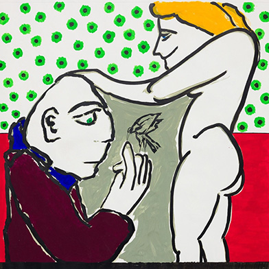 Exhibition image from the latest newsletter