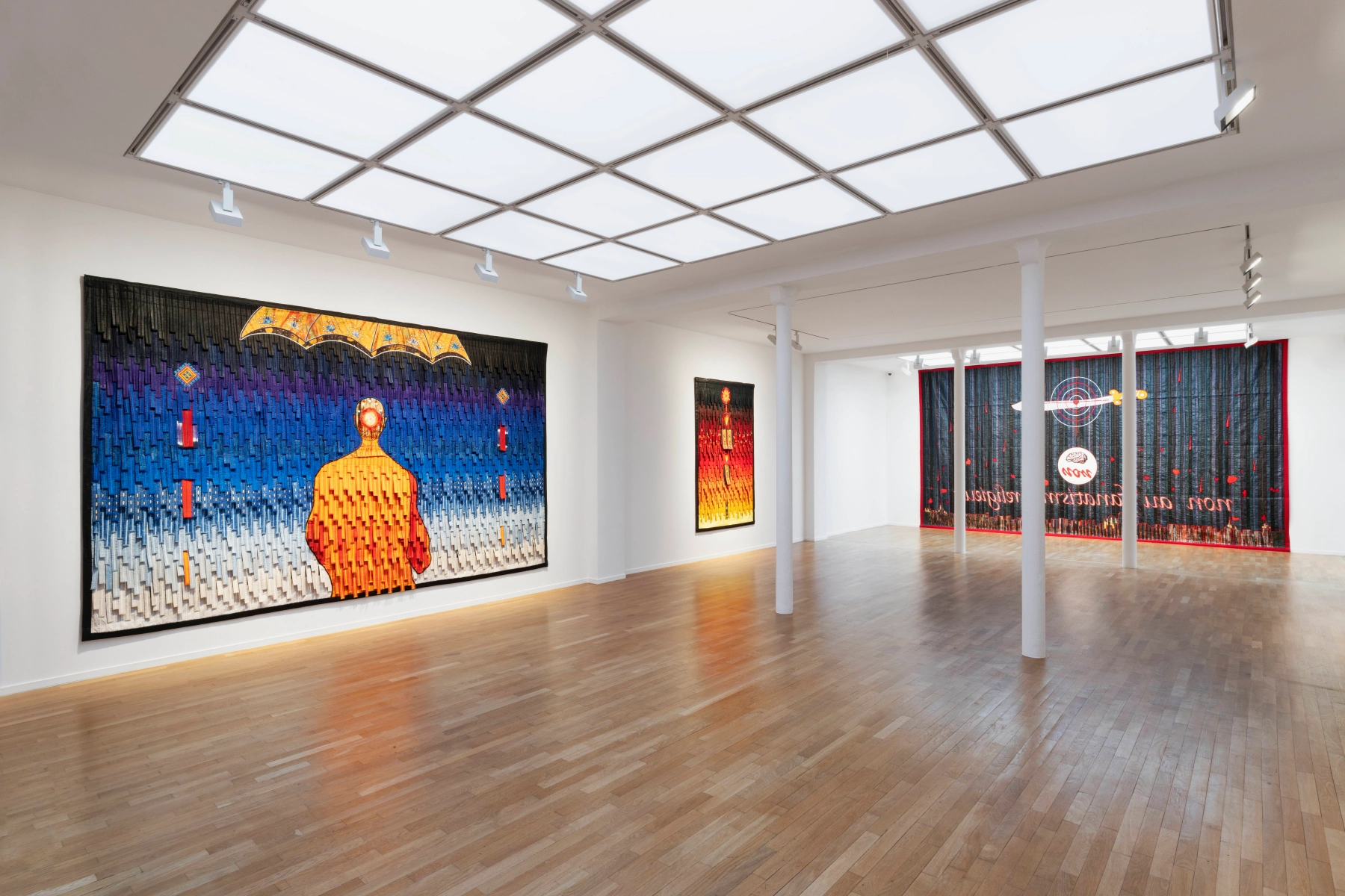 Image for Abdoulaye Konaté: Le tissu du réel, at Templon