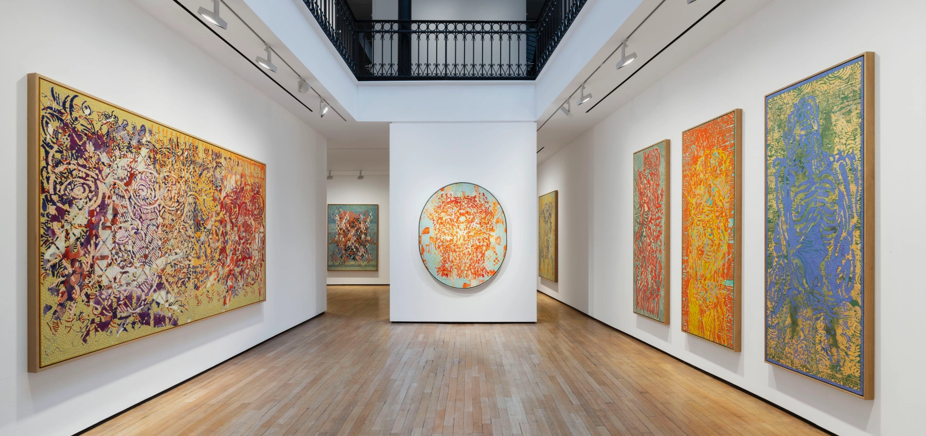 Image for François Rouan: Suaires et palimpsestes, at Templon