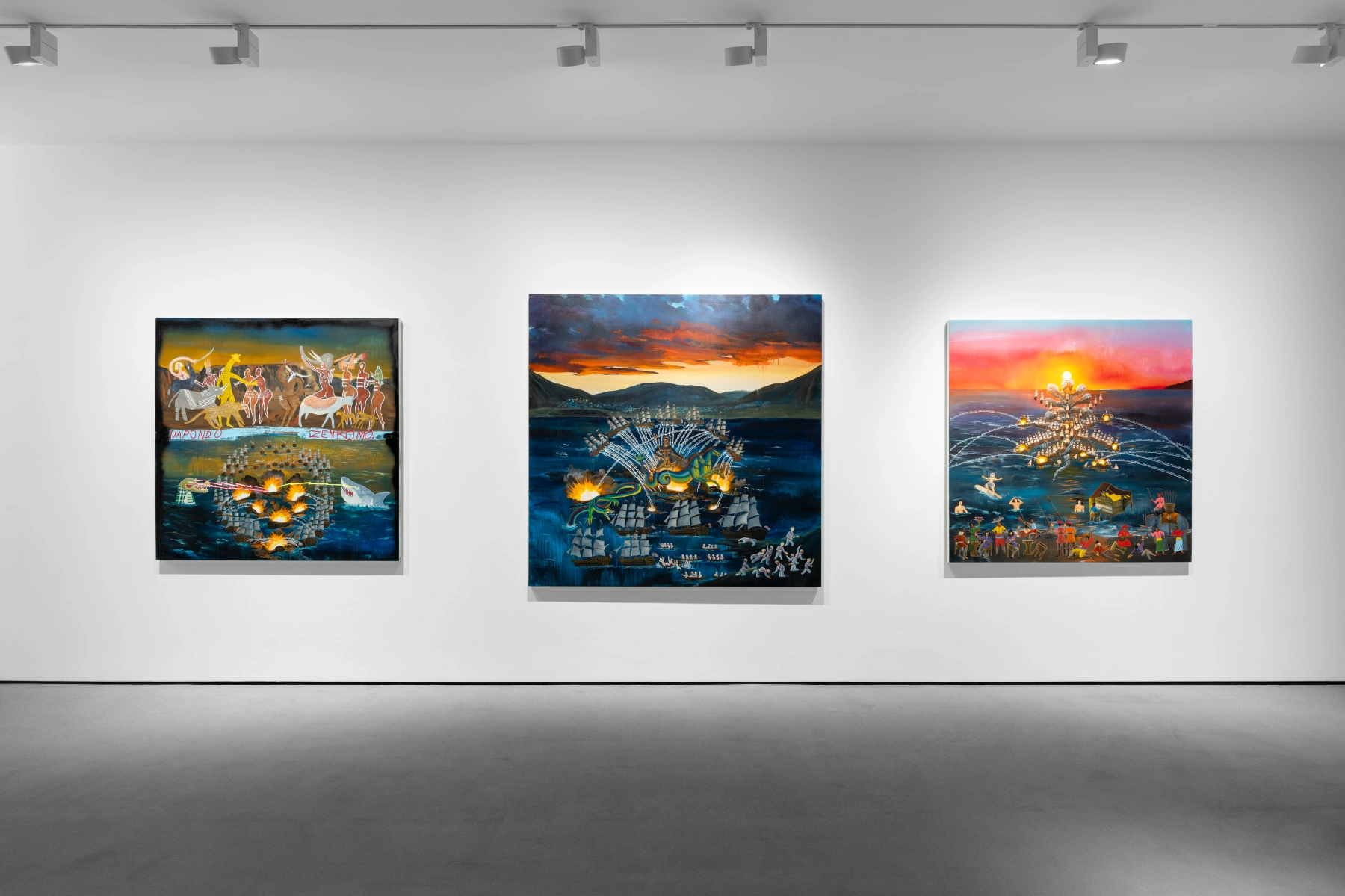 Image for Umar Rashid: The Epoch of Totalitarianism, Part 3 - The Civil Wars and the Uncivilized Wars (See Power), at Tiwani Contemporary