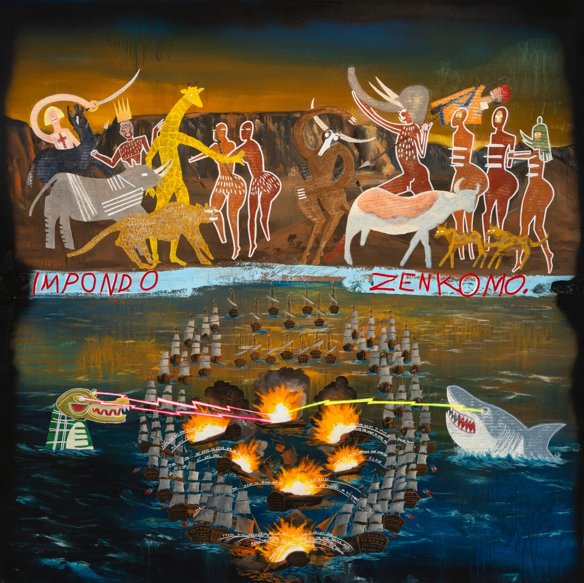 Umar Rashid (Frohawk Two Feathers), Mpondo Zenkomo (Buffalo Formation). Or, The buoyancy of a shallow set of horns is not to be trifled with. Thus, the recapture of Kaapkolonie has failed and must be indefinitely postponed. Write home and tell your parents you’ve gone vegan because lion is on the menu for the foreseeable future, 2025