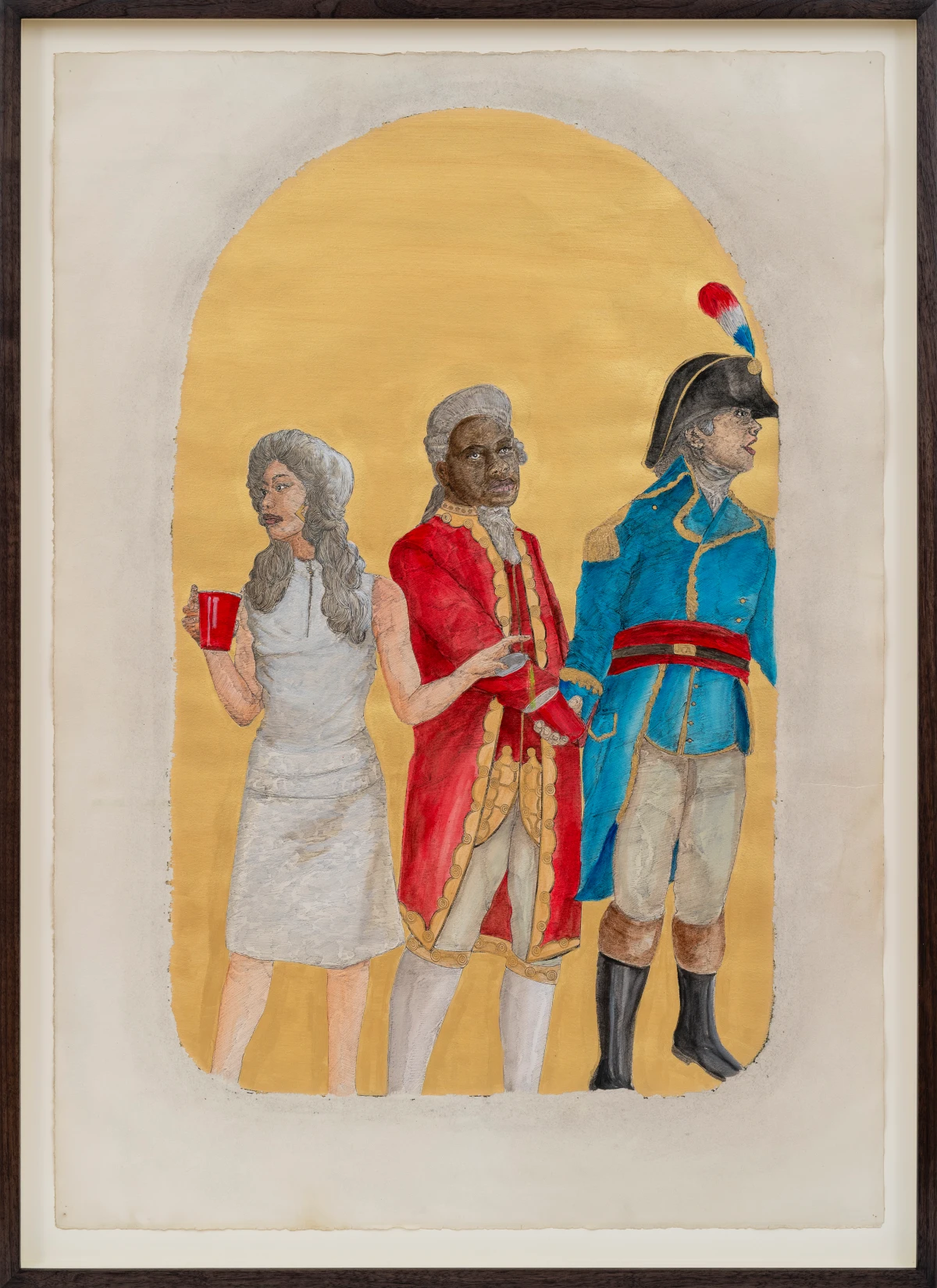 Umar Rashid (Frohawk Two Feathers), Scene from the Treaty of Singapura 1799. Or, The Poisoners, 2025