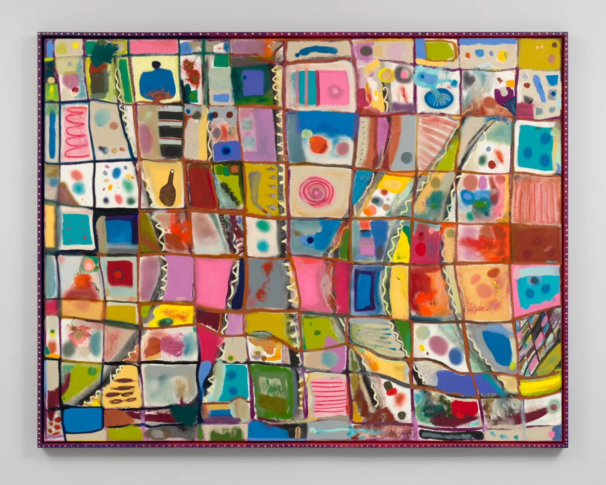 Uman, grid painting #9, 2025