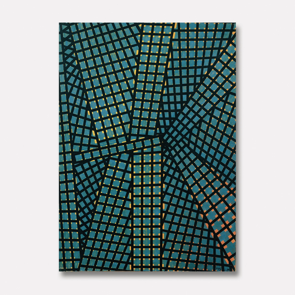 Mario Nigro, Spazio totale: variazione II, 1952