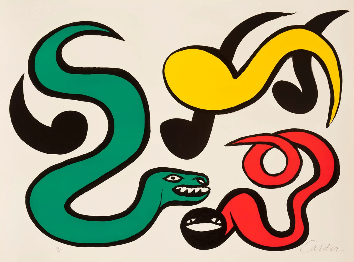 Alexander Calder, Couleurs aux Choix