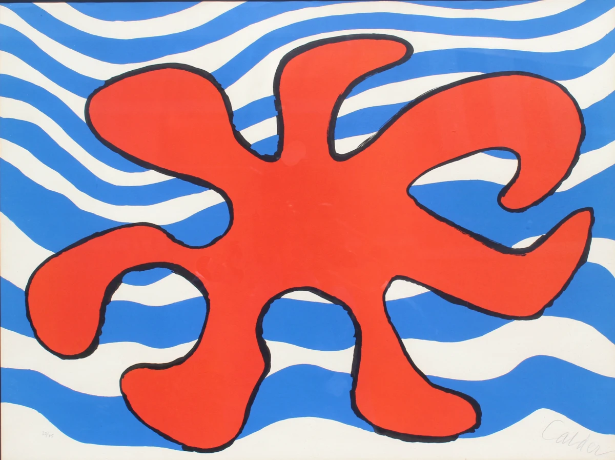 Alexander Calder, Vagues, 1973
