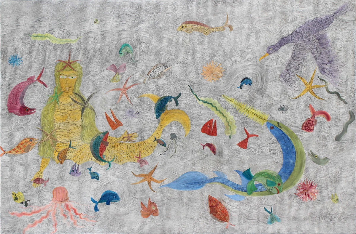 Henri Maïk, La sirene et ses amies, 1965