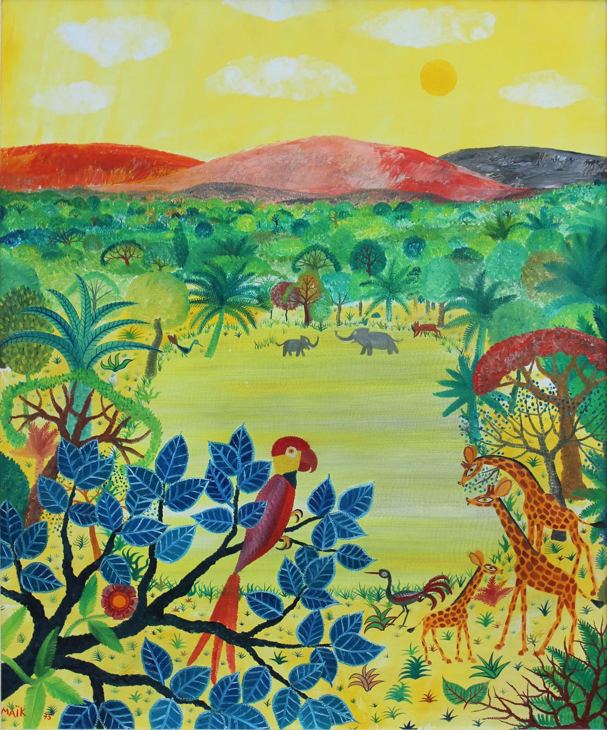 Henri Maïk, Pres du lac, 1975