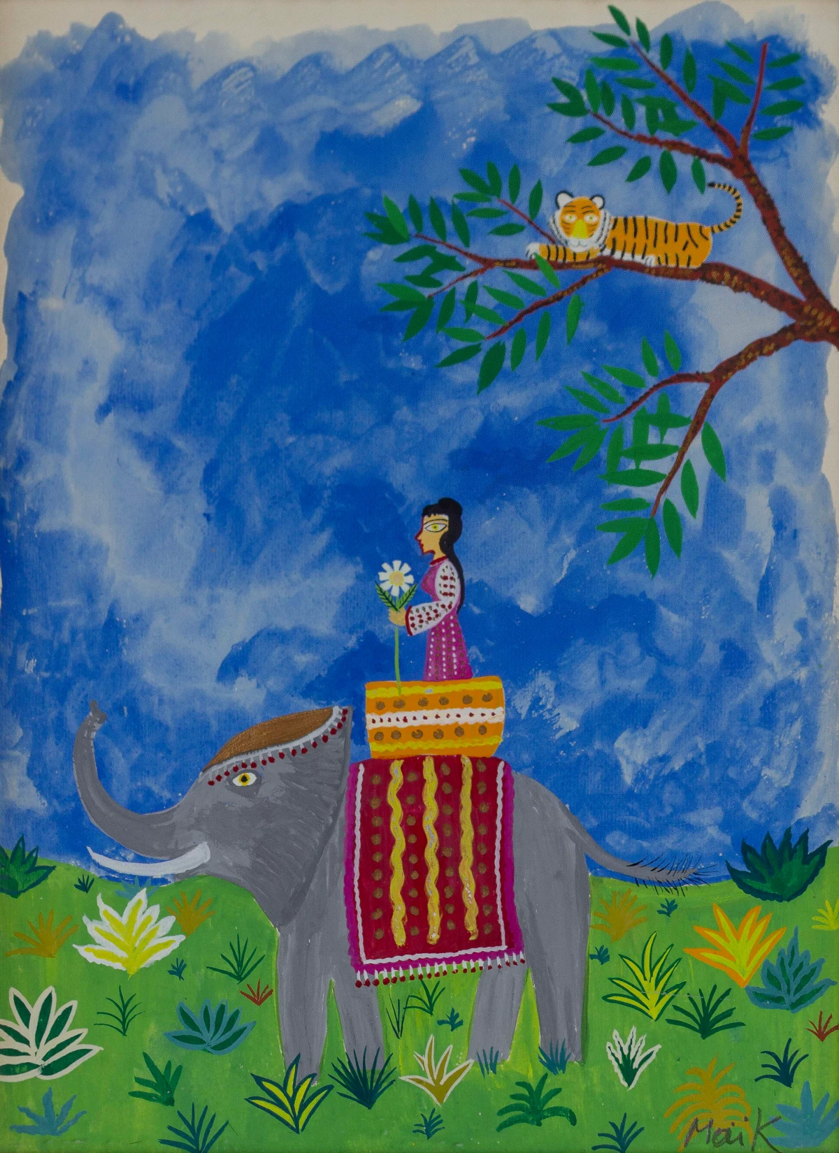 Henri Maïk, Elephant Regalia, 1974