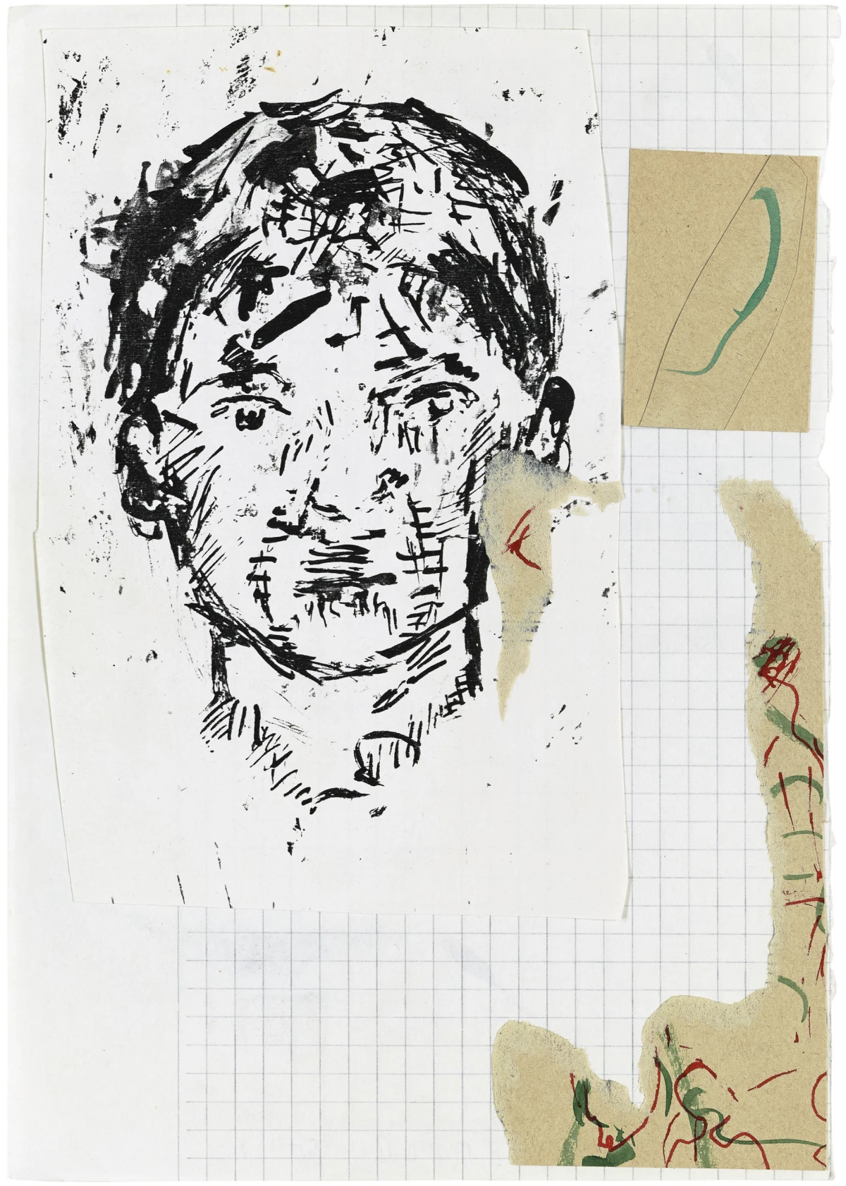 Michael Krebber, Untitled, 1985-1986