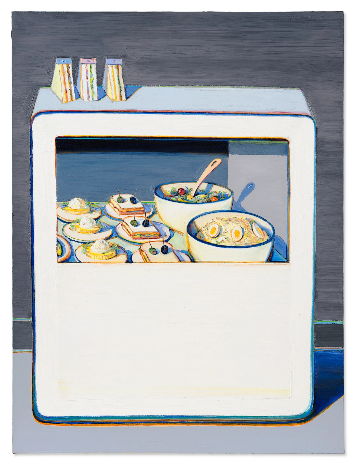 Wayne Thiebaud, Little Deli, 2001