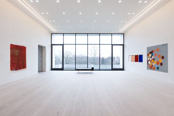 Günther Förg: Canvases · Bronzes · Copper · Drawings · Lead works @Galerie Vera Munro, Hamburg  - GalleriesNow.net 
