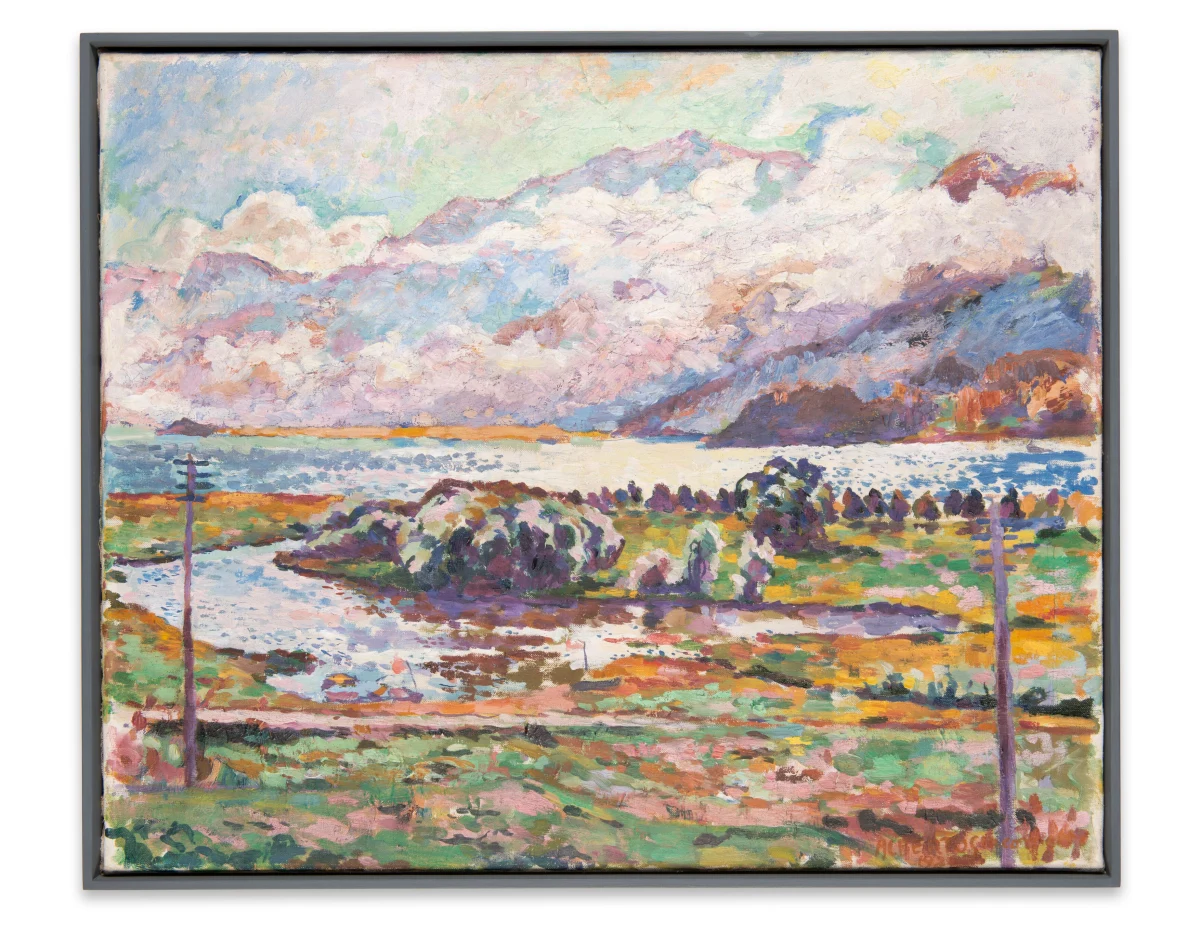 Alberto Giacometti, Silsersee (Lake Sils), 1921 - 1922