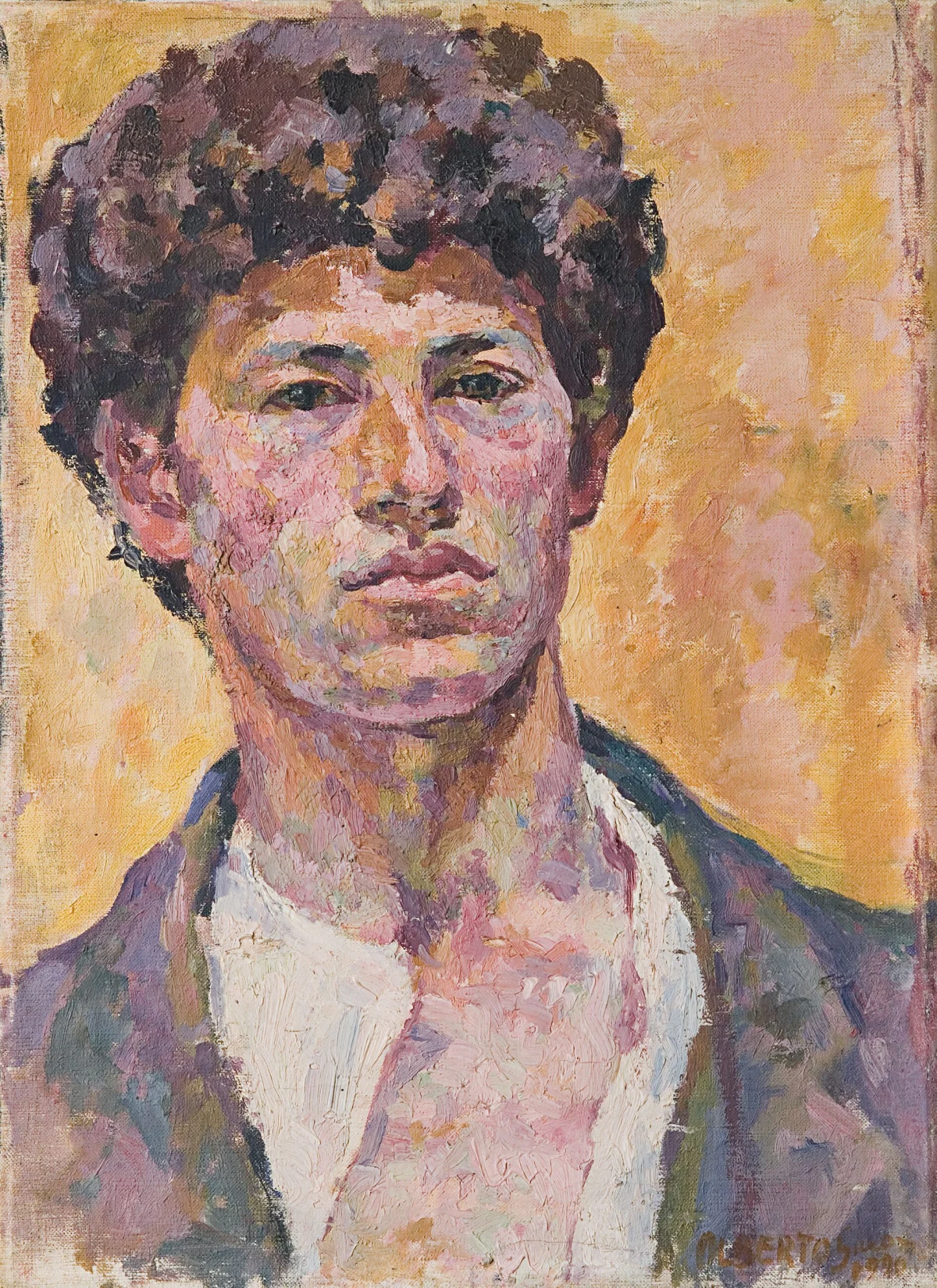 Alberto Giacometti, Selbstbildnis, 1920