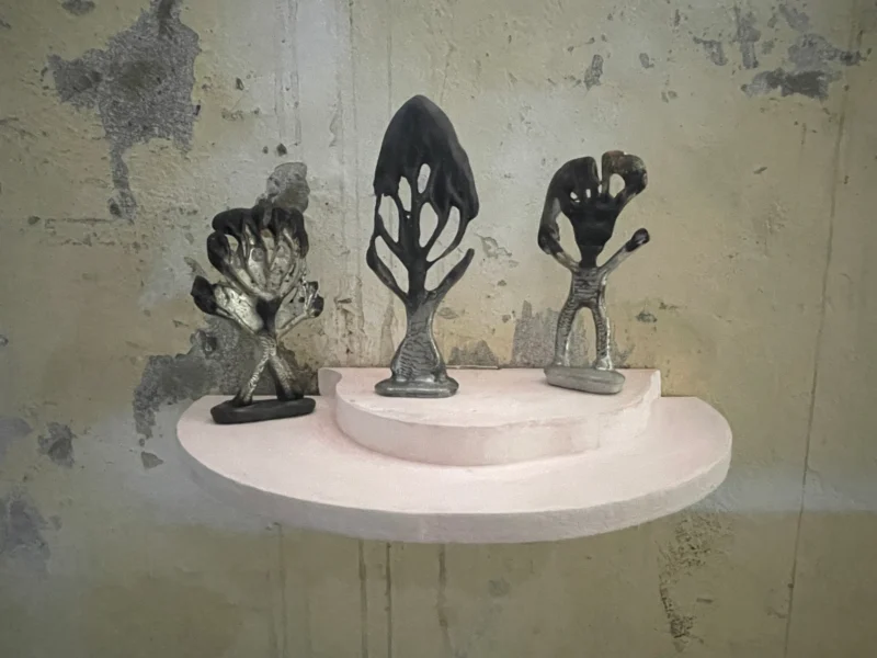 Installation shot from Victoria Rance & Alex Pemberton: Landscapes and Otherworlds, @ Heckmann Design - Studio Gallery