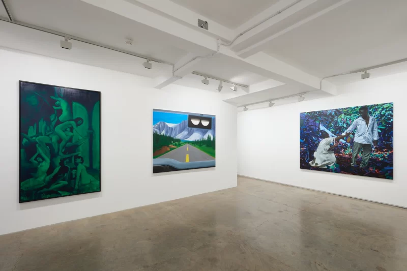 Installation shot from Winter Salon Show, @ Larkin Durey