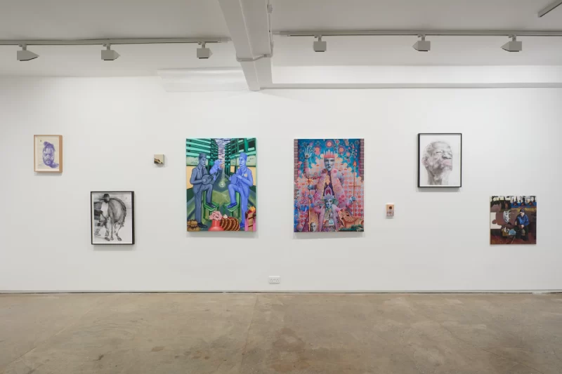 Installation shot from Winter Salon Show, @ Larkin Durey