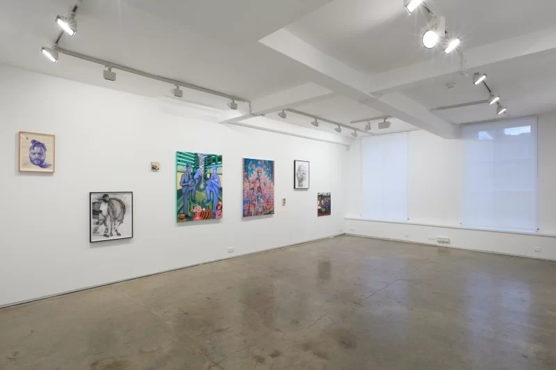 Installation shot from Winter Salon Show, @ Larkin Durey