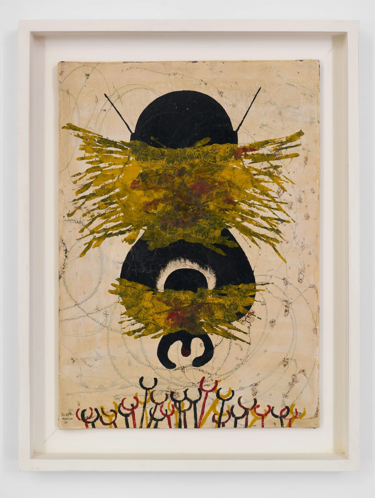 Piero Manzoni, Senza titolo (Untitled), 1957