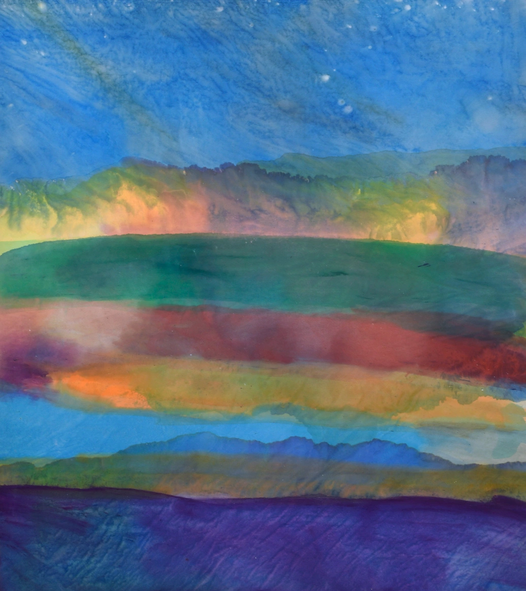 Ronnie Landfield, Vision Through Blue