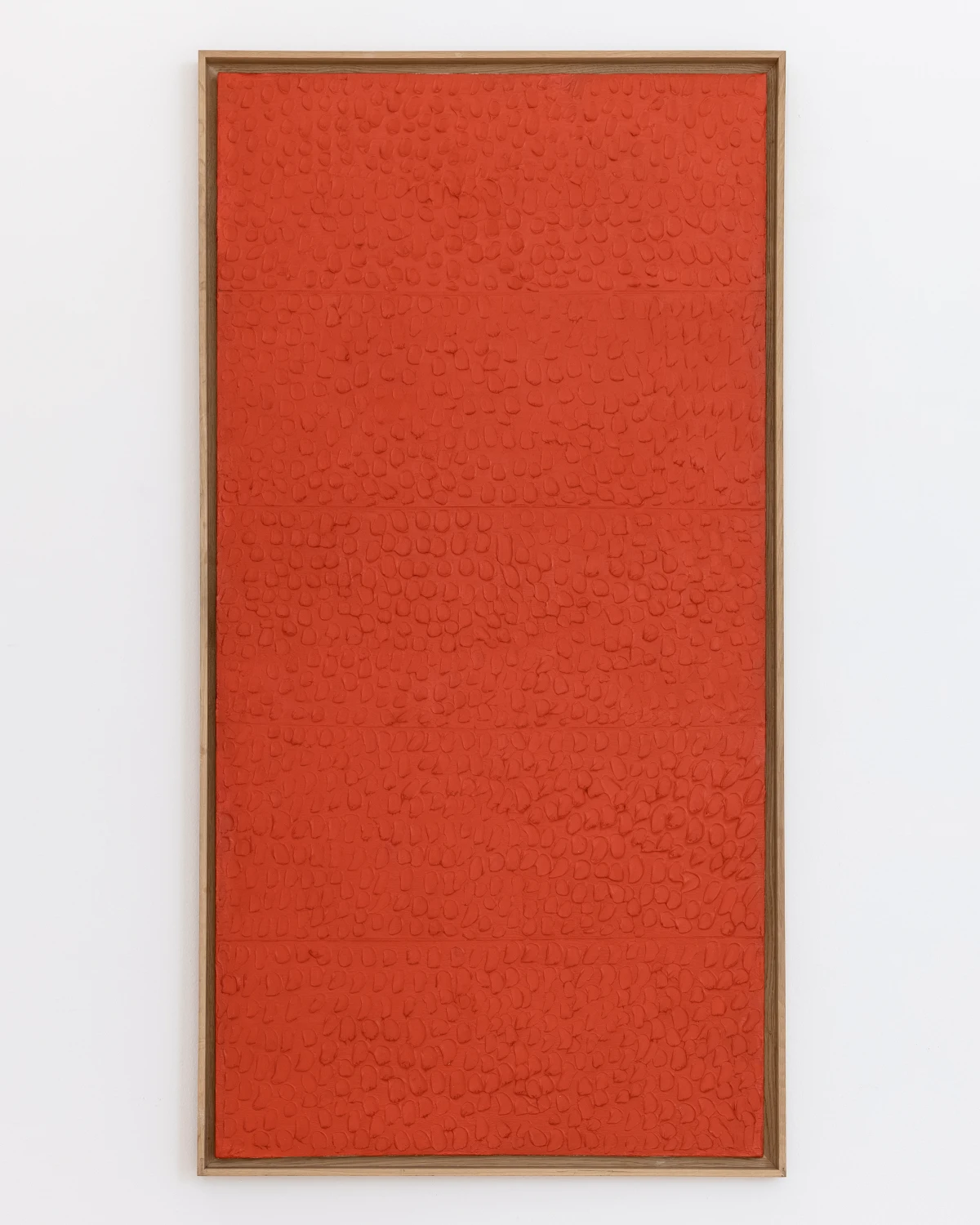 Bernard Aubertin, Monochrome Rouge 1974, 1974
