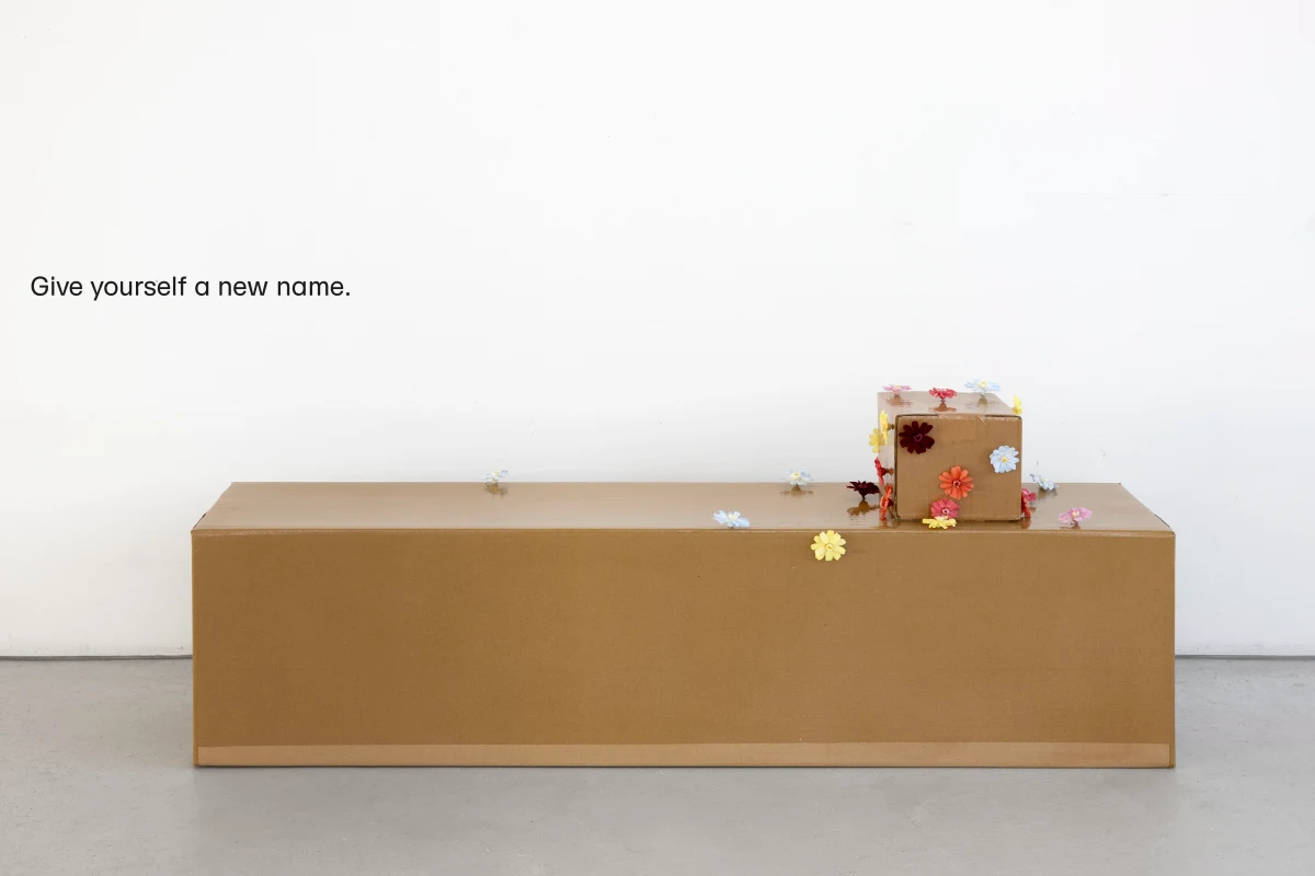 Gina Folly, Give yourself a new name., 2025