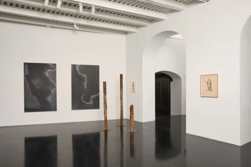 Installation shot from Atto 3/3: Nello Spazio, @ Bigaignon