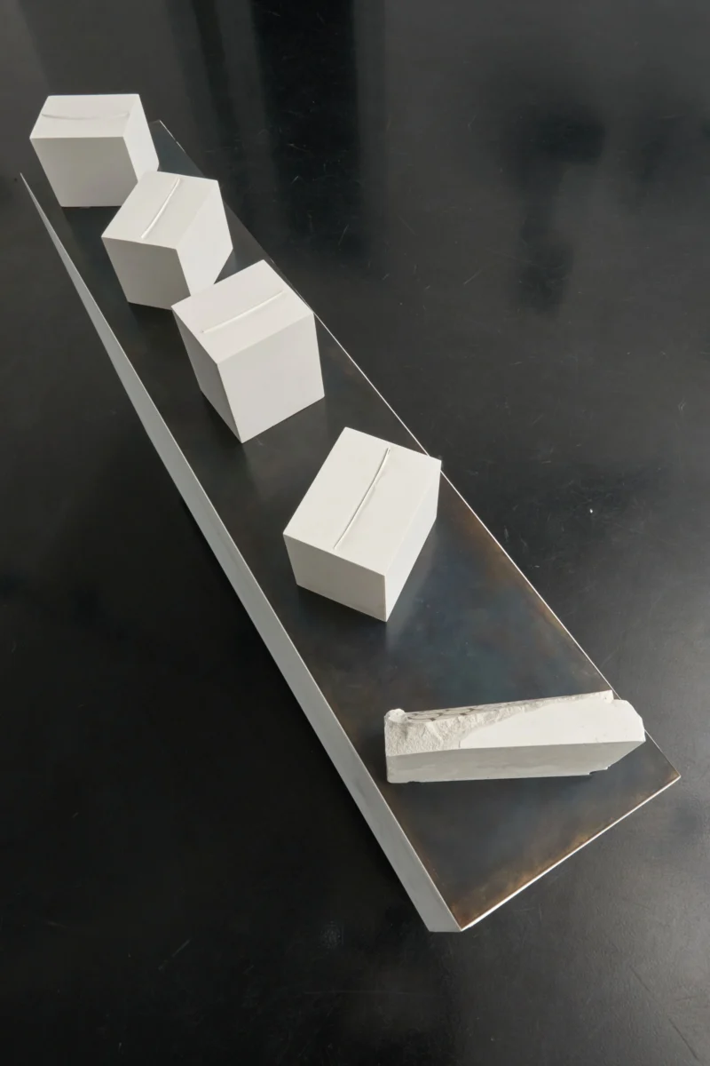 Installation shot from Atto 3/3: Nello Spazio, @ Bigaignon