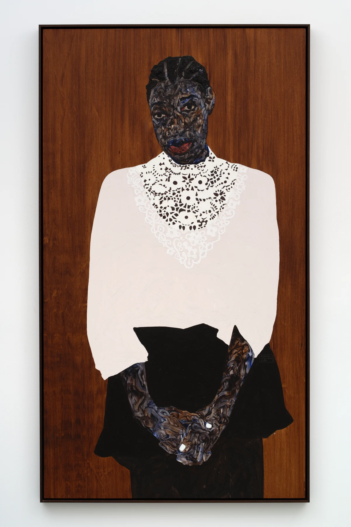 Amoako Boafo, Guipure Neck, 2025