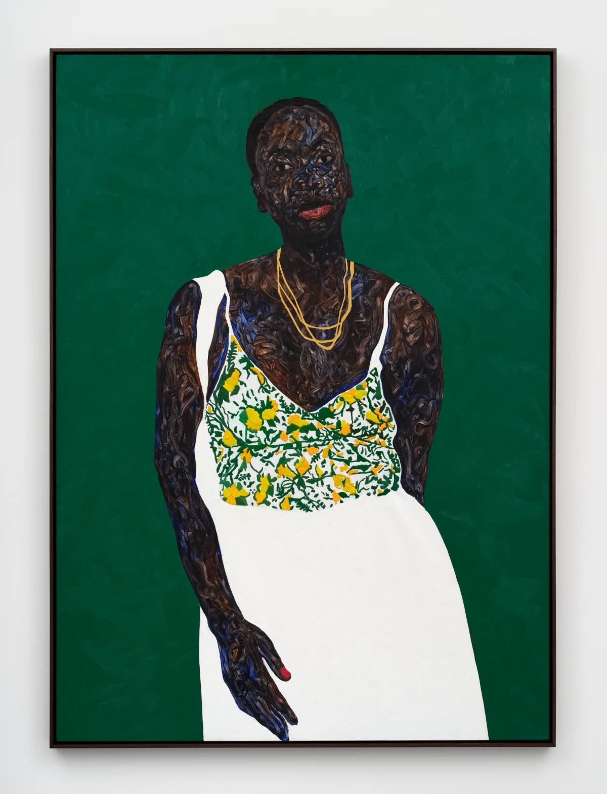 Amoako Boafo, Lemon Slip Blouse, 2025