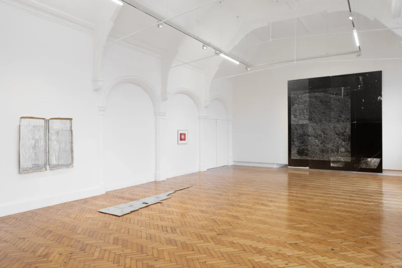 Installation shot from Nat Faulkner: Strong water, @ Camden Art Centre