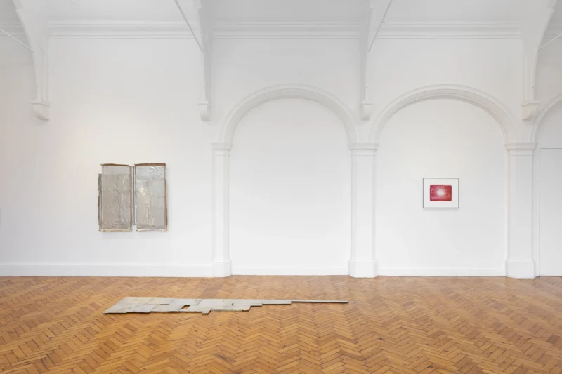 Installation shot from Nat Faulkner: Strong water, @ Camden Art Centre