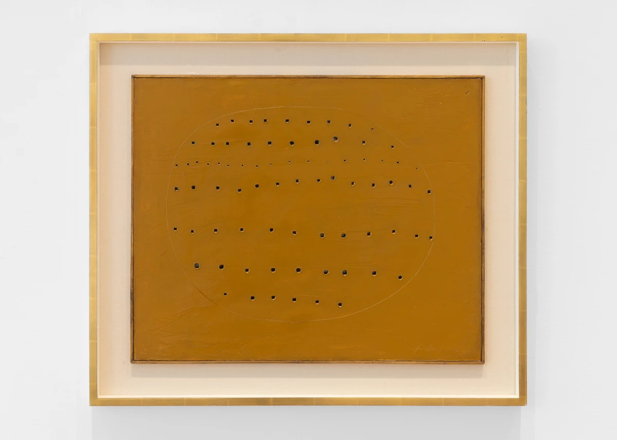 Lucio Fontana, Concetto Spaziale, 1960