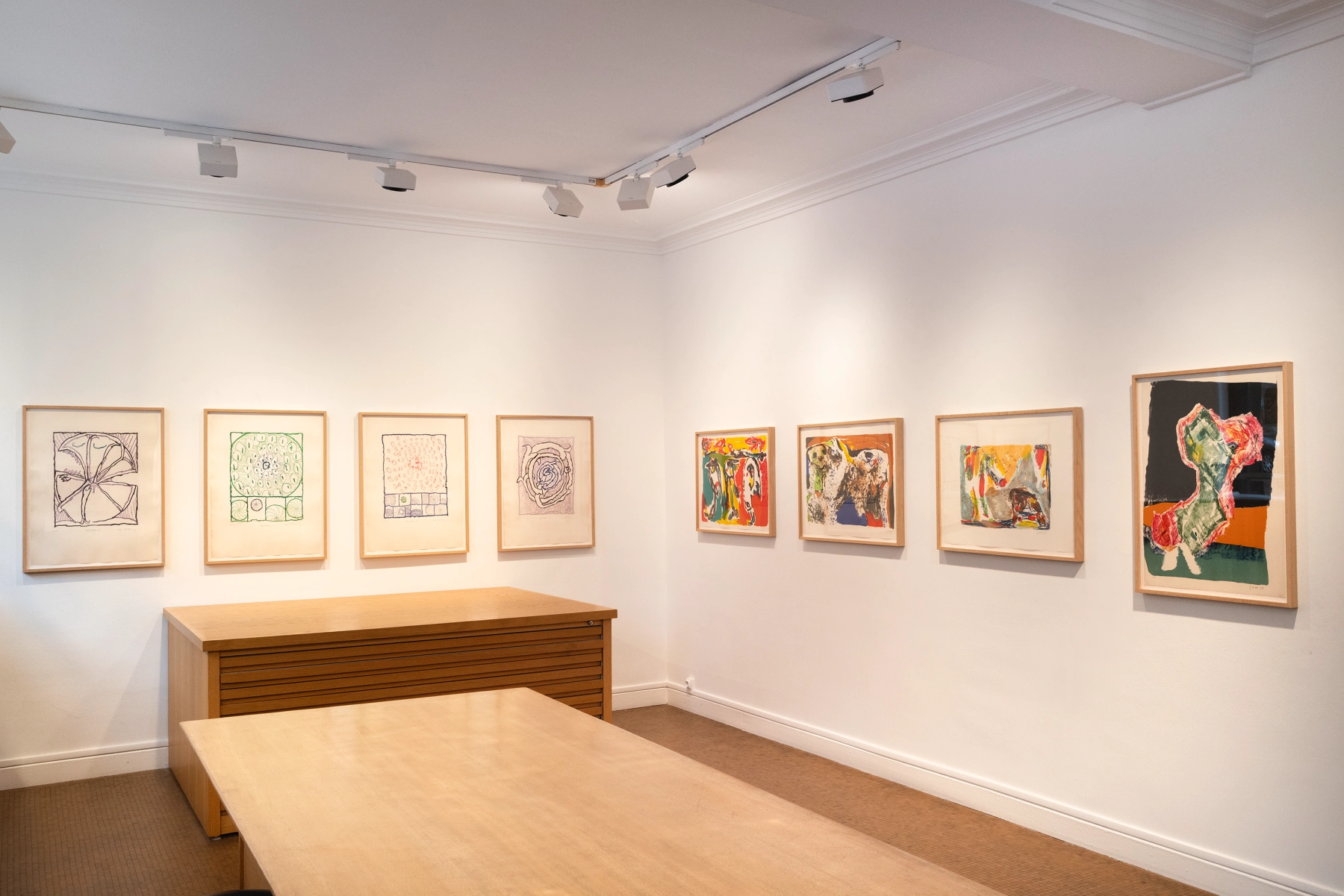 Image for Pierre Alechinsky, Jacqueline de Jong, Asger Jorn: Selected prints, at Galerie Lelong