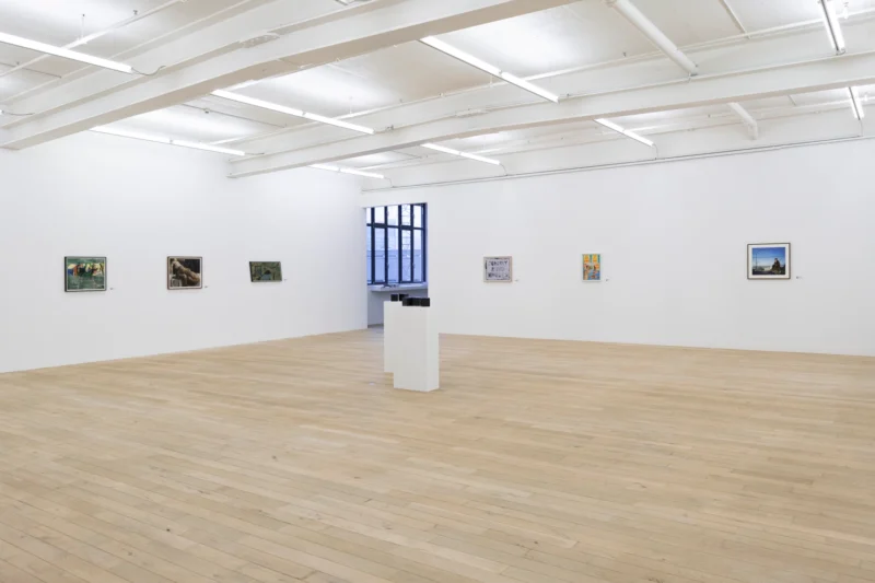 Installation shot from 35 Years of TEXTE ZUR KUNST: There Is No Art Without Criticism, @ Galerie Peter Kilchmann