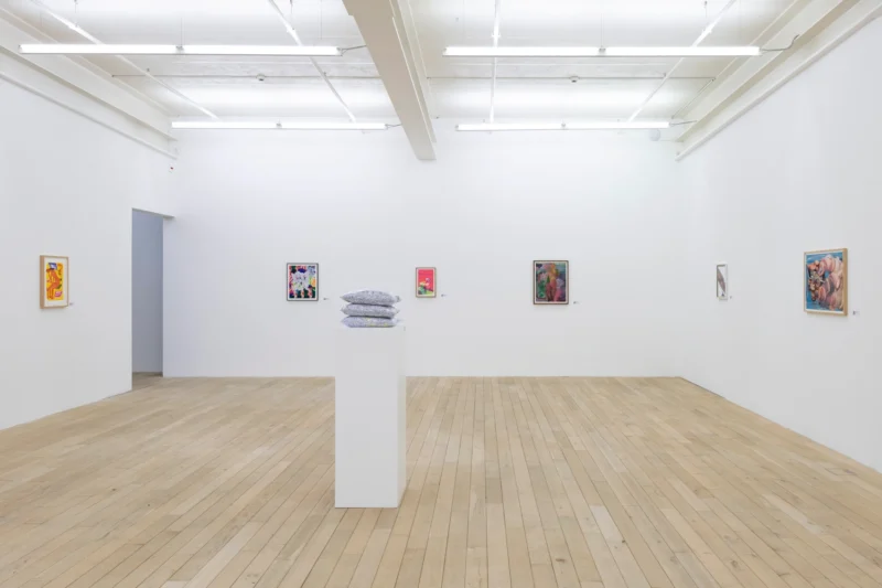 Installation shot from 35 Years of TEXTE ZUR KUNST: There Is No Art Without Criticism, @ Galerie Peter Kilchmann