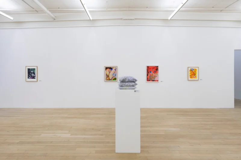 Installation shot from 35 Years of TEXTE ZUR KUNST: There Is No Art Without Criticism, @ Galerie Peter Kilchmann