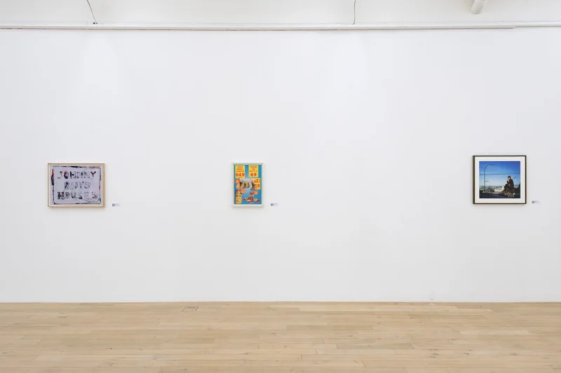 Installation shot from 35 Years of TEXTE ZUR KUNST: There Is No Art Without Criticism, @ Galerie Peter Kilchmann