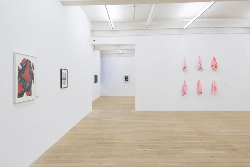 Installation shot from 35 Years of TEXTE ZUR KUNST: There Is No Art Without Criticism, @ Galerie Peter Kilchmann